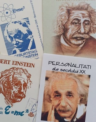 28 Einstein Atomic Science Covers – Germany, Romania & Argentina Collection - Image 1 of 4