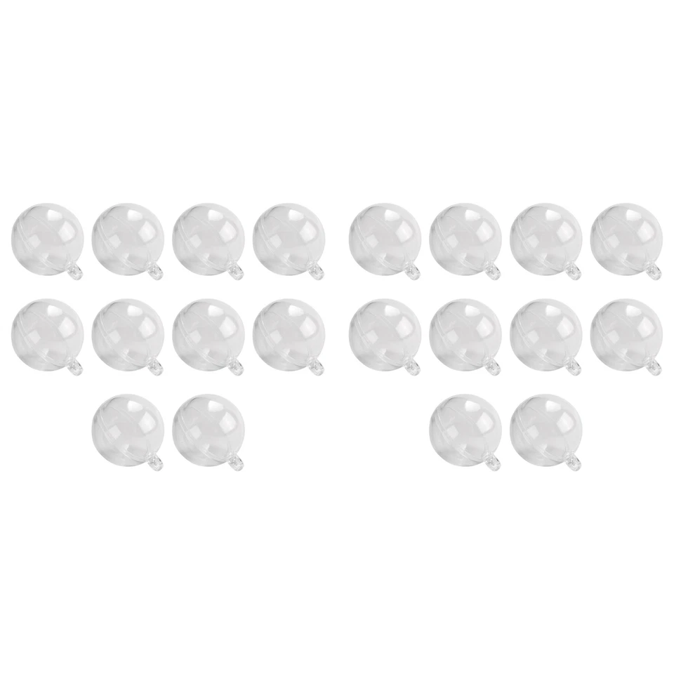 2X Confezione Regalo Trasparente Nel Plastica Trasparente Apribile Con Deco6557 - Immagine 1 di 1