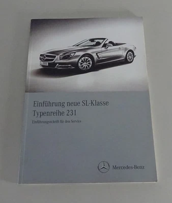 Manuale Di Officina Mercedes Benz SL 350 500 63 AMG Tipo R231 Stand 12/2011 - Immagine 1 di 4