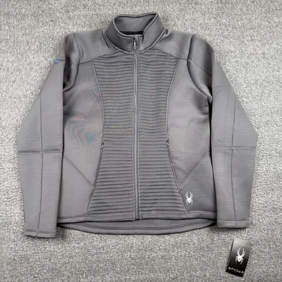 Spyder Venom Full Zip Jacket Womens Medium Gray Full Zip Outdoors S16522 NWT - Image 1 of 4