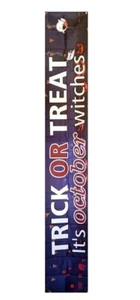 Trick or Treat It's October Witches (18"x98") Backdrop Banner. New. - Picture 1 of 3