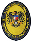 Domek # 482 Black Eagle 2023 Wsparcie TAC Summer Camp Patch Rada Transatlantycka