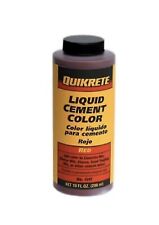 10-oz. Red Liquid Cement Color -1317-03 concrete stain dye enhancer ￼tuckpoint