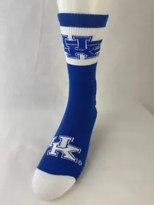 Kentucky Wildcats Crew Socks Large - Picture 1 of 1