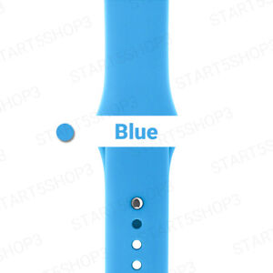 Silicone Band Strap for Apple Watch 7/6/SE/5/4/3/2/1 Series 38/40/41//42/44/45MM