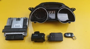 Audi A5 8T 2.0 TFSI CDNB 2007-2011 BENZINMOTOR ECU SCHLÜSSELSCHLOSS SET 8K2907115 - Bild 1 von 10