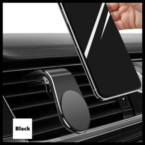 Magnetic Clip Car Phone Holder For All Phone Types - Picture 1 of 10
