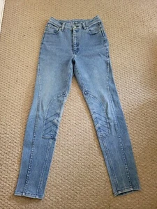 Ultra Rare 70s/80s Polo Ralph Lauren Denim Stretch Jean Riding Leggings 30 X 30  - Picture 1 of 9