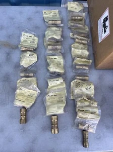 Lote de líneas de refrigeración de latón Lokring Lok Ring Acoplador Union 7/8" 3/4" 5/8" - Imagen 1 de 13