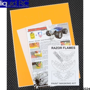 XXX Main M039L Razor Flames Paint Mask - Picture 1 of 2