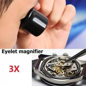 Portable Monocular Jeweler Watch Magnifier Lightweight Magnify Glass (15X) AU - Picture 1 of 10