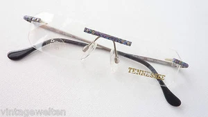 Brillen Titanbrille ohne Rand Herren nickelfrei farbig eckig Gestell Grösse S - Picture 1 of 4
