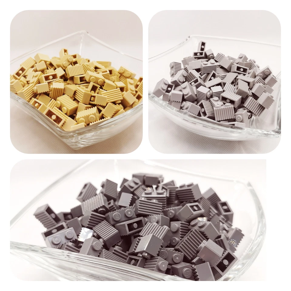 Lego® 50x Riffelstein 1x2 (2877) Brick Fluted Profile ver. Farben various colors - Bild 1 von 1