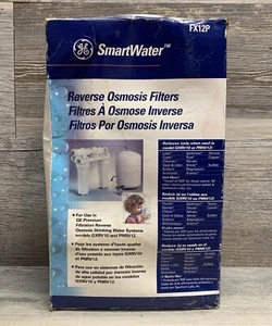 GE SmartWater Genuine OEM Set of 2 FX12P Reverse Osmosis Filter Set New Open Box - Picture 1 of 4