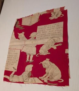 Buster Brown Original piece of cloth from 1900's - Picture 1 of 3