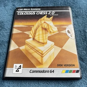 Colossus Chess - Commodore 64 (C64) Disk (Disc) Game - Picture 1 of 3
