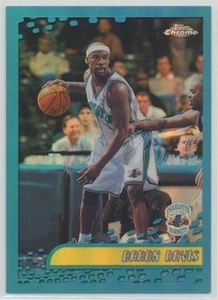 Baron Davis 2001-02 Topps Chrome Refractor #69 Charlotte Hornets - Picture 1 of 2
