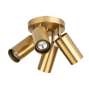 Copper Spotlight Surface Mounted Accent Spot Light ， Round Fixed Track Lighti... - Picture 1 of 9