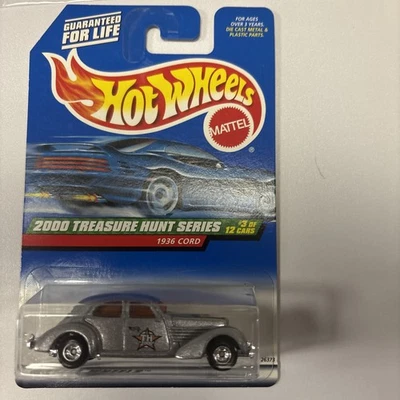 NIP Hot Wheels Mattel 2000 Treasure Hunt Series #3/12 1936 Cord - Image 1 of 4