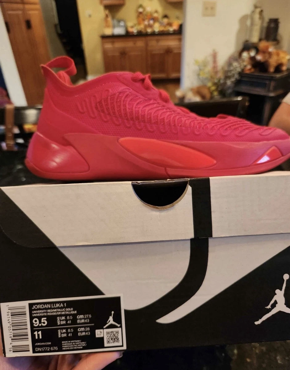 Luka1 ユニバーシティレッド　27.5 JORDAN LUKA 1 UNIVERSITY RED | ON FEET | DETAILED LOOK - YouTube