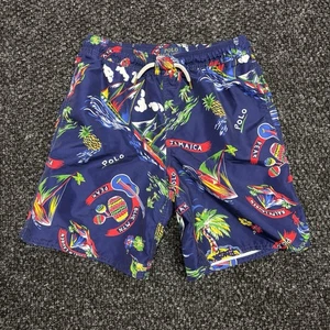 Polo Ralph Lauren Hawaiian Shorts Boys Medium Multicoloured All Over Print - Picture 1 of 5
