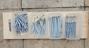 Hammer In Frame Fixings Joblot Various Sizes - Picture 1 of 4