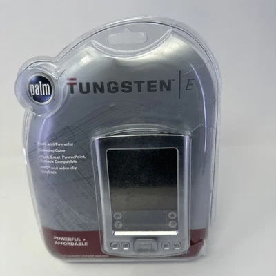 Palm Tungsten E Handheld Silver NEW Packaging Damage See Photo - Image 1 of 4