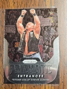 Panini Prizm WWE 2022 #4 "Stone Cold" Steve Austin entradas prizmáticas - Imagen 1 de 2