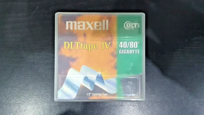 2x maxell DLT TAPE 40/80 Gigabyte DLTtape IV - Bild 1 von 3