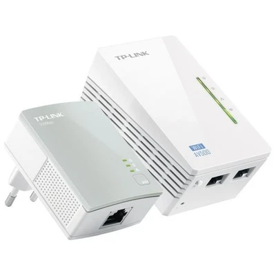TP-LINK TL-WPA4220KIT adattatore di rete powerline 300 Mbit/s Collegamento ether - Immagine 1 di 4