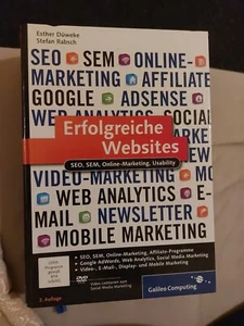 Erfolgreiche Websites: SEO, SEM, Online-Marketing, Usabi... | Buch | Zustand gut - Bild 1 von 1
