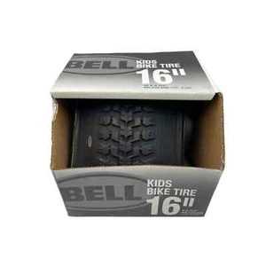 Bell Kinderfahrrad Reifen 16 Zoll X 2,125 Zoll Fahrradreifen schwarz Gummi - Bild 1 von 5
