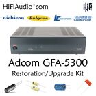 Adcom Gfa-5300 Restoration Recap Service Kit Fix Repair Filter Capacitor Rebuild