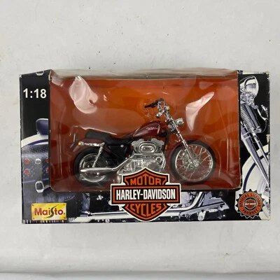 Motocicletas Harley Davidson Maisto 1:18 # 31360 hechas 1997 Foto 1 de 4