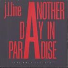 J.l.line Another Day In Paradise 7" vinyl UK Jaba 1990 pic sleeve JABA1