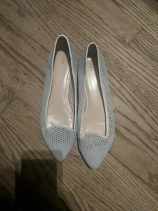 Light Grey Sole Society Pointed Toe Flats - Picture 1 of 4