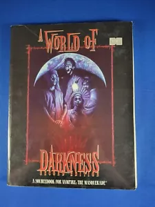 Libro de fuentes de un mundo de oscuridad - Vampiro la máscara - Guerra Mundial 2226 - Imagen 1 de 2