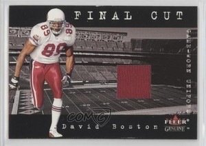 2001 Fleer Genuine Final Cut Jerseys David Boston