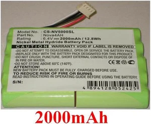 Batterie 2000mAh type Nova4AH Pour Nova 5000 - Photo 1 sur 1