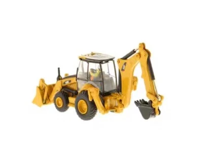 1:87 scale Cat® 450E Backhoe Loader Die-cast Model - DM85263 - Image 1 of 4