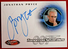 JAMES BOND - Tomorrow Never Dies - JONATHAN PRYCE - Autograph Card A1 - 2002