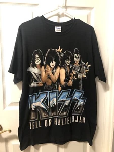 Kiss Hell Or Hallelujah The Tour 2012 T-Shirt - Picture 1 of 4