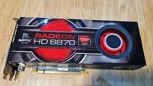 XFX, AMD Radeon HD 6870 1GB GDDR5 GPU Graphics Video Card Light Gaming Card - Picture 1 of 10