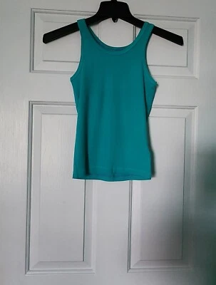 Faded Glory Youth Girls XL Teal Green Tanktop - Image 1 of 2