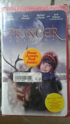 PRANCER RETURNS VHS CLAM SHELL CASE - HOLIDAY/CHRISTMAS - NEW SEALED - Image 1 of 2