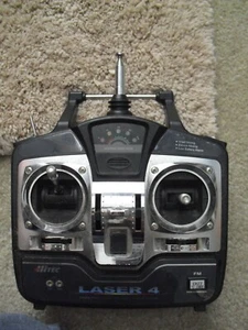 Hitec Laser 4 FM Transmitter Airplane Remote Radio Control System - Picture 1 of 2