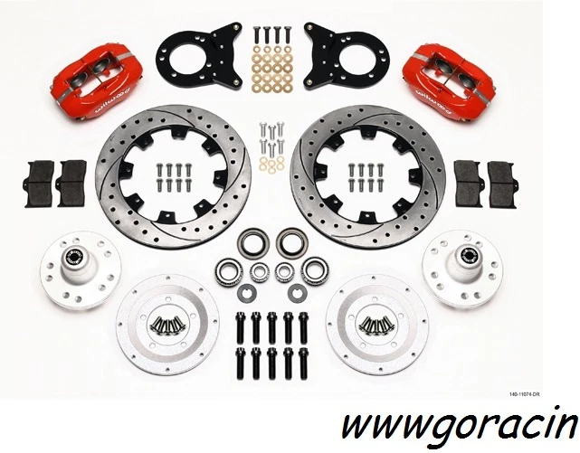 Ford Mustang 1970-1973, Cougar, Wilwood Dynalite kit de freno delantero grande, rotor de 12,19" Foto 1 de 3