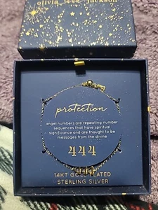 Olivia and Jackson Intuition Protection Numbers  444 Bracelet  - Picture 1 of 5