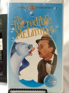 The Incredible Mr. Limpet VHS 1963, 1994 Clamshell Release - Picture 1 of 3