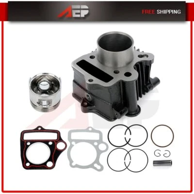 For Honda CT70 CRF70 ATC70 XR70 TRX70 Top End Rebuild Kit Cylinder Piston - Image 1 of 4